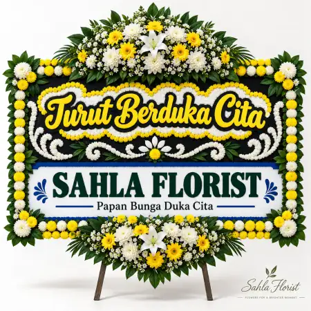 Papan Bunga Duka Alam Sutera